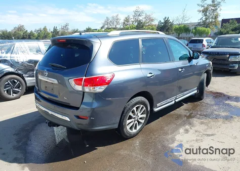2013 Nissan Pathfinder Sl из США, поврежденный, VIN 5N1AR2MN4DC653555